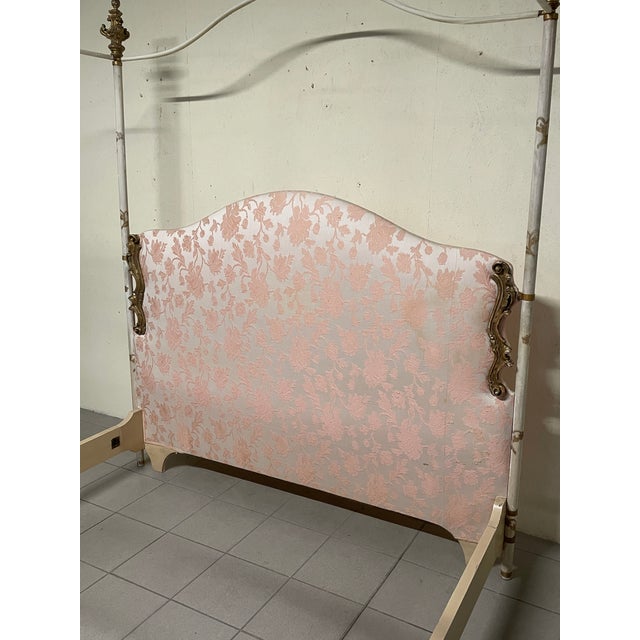 Vintage Italian Canopy Bed, 1940s For Sale - Image 16 of 18
