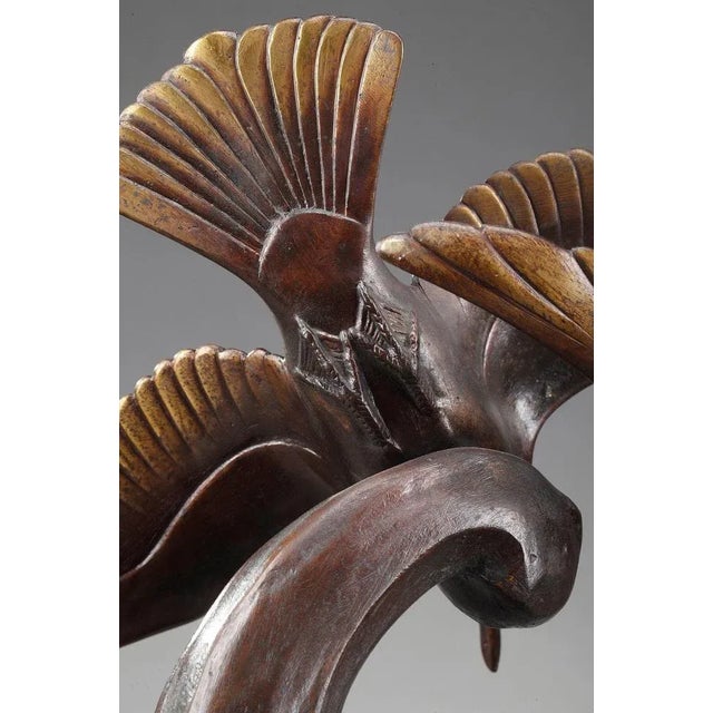 Bronze Flying Gulls Figure by Enrique Molins For Sale - Image 9 of 16