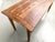 Farmhouse Table in Walnut with Tapered Legs, 1950s For Sale - Image 15 of 18