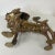 Mid 20th Century Mid-Century Tibetan Brass or Bronze Guardian Lion Foo Dog Sculpture For Sale - Image 5 of 10