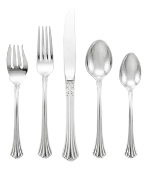 Traditional Reed & Barton Sterling Silver Flatware Set - 5 pcs