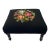 Vintage Needlepoint Stool With Carved Details For Sale