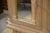 Large 4-Door Sideboard in Cerused Oak, Reverse-Painted Mirror and Leather, 1950s For Sale - Image 12 of 16