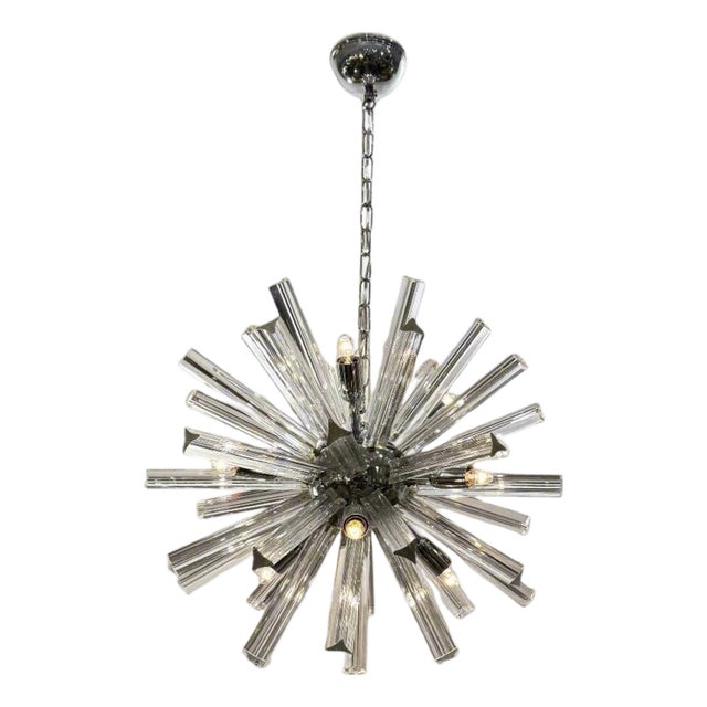 Mid 20th Century Italian "Sputnik" Light Fixture For Sale