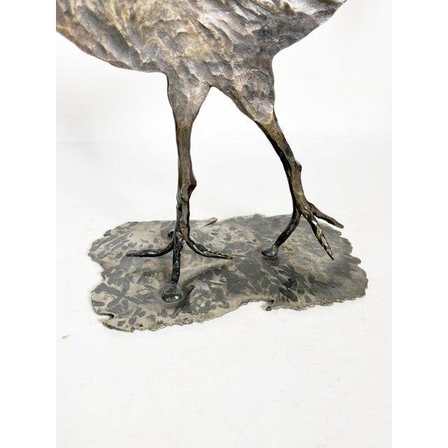 Metal Metal Rooster Sculpture, France, 1970 For Sale - Image 7 of 10