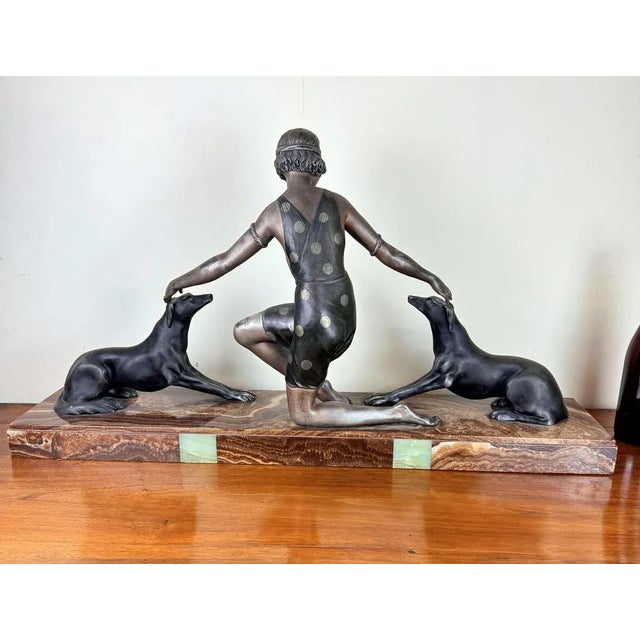 Mastiff Sculpture by G. Arisse For Sale - Image 3 of 9