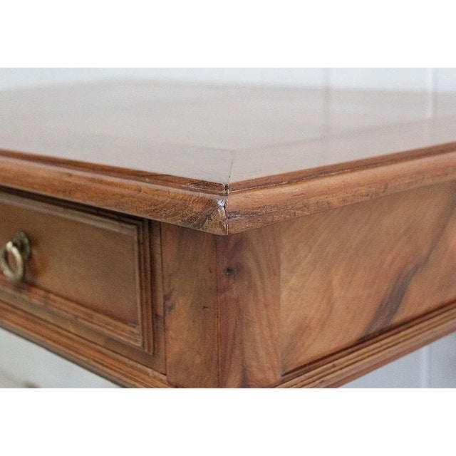 Small Desk in Walnut, 1920s For Sale - Image 10 of 18