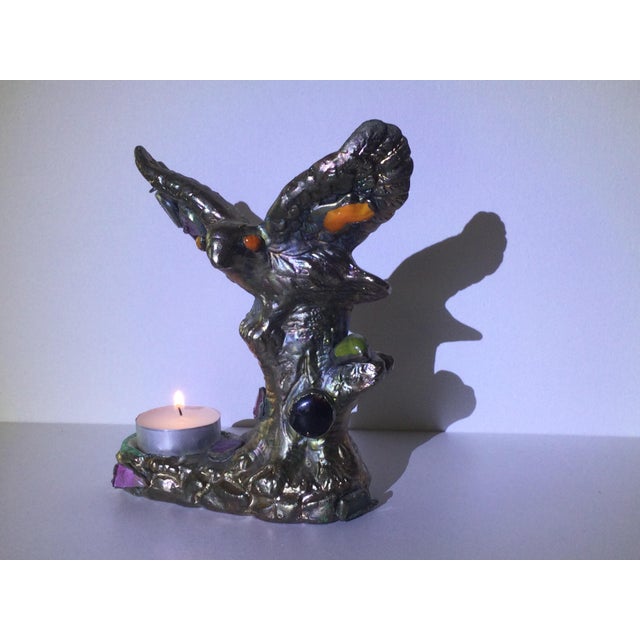 Imperial Eagle Candleholder by Florea Silviu For Sale - Image 6 of 8