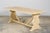 Antique White Late 19th Century French Provincial Bleached Pine Monastery Dining Table For Sale - Image 8 of 18