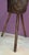 A butcher's block or stump from an old butcher shop, fitted with an oval glass top, creates a beautiful side table with a...