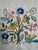 Mid 20th Century Vintage Crewel Bird Floral Textile Art Framed For Sale - Image 5 of 9