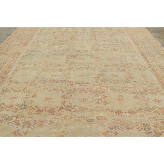 Rug & Kilim Oversized Persian Mahal Rug With Farahan Inspired Floral Patterns - Rug & Kilim For Sale - Image 4 of 7