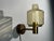 Mid-Century Modern Hans-Agne Jakobsson, Wall Light, Brass, Glass, Sweden, 1960s For Sale - Image 3 of 8