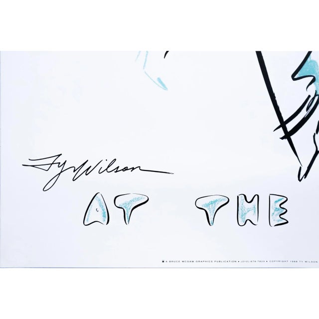 Contemporary 1989 American Serigraphy Dance Posters, Ty Wilson, at the Hop For Sale - Image 3 of 4