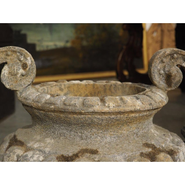 Pair of French Faux Limestone Jardiniere Theater Elements, 20th Century For Sale In Dallas - Image 6 of 18