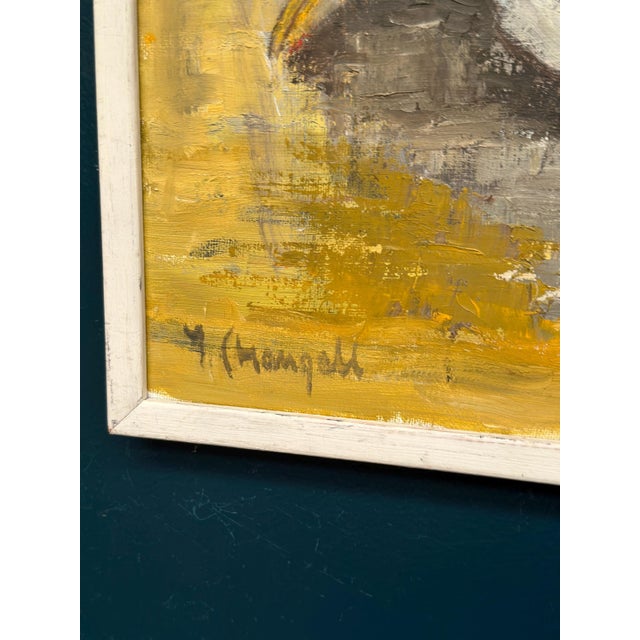 Ingeborg Stragnell, Seagull, 1960s, Oil Painting on Canvas, Framed For Sale - Image 8 of 18