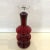 Vintage Three Tier Ruby Red Bischoff Carafe With Stopper For Sale - Image 4 of 10