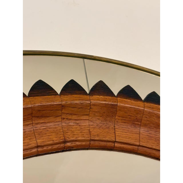 Mid-century Circular Wall Mirror by Fratelli Marelli, Italy, 1950s
