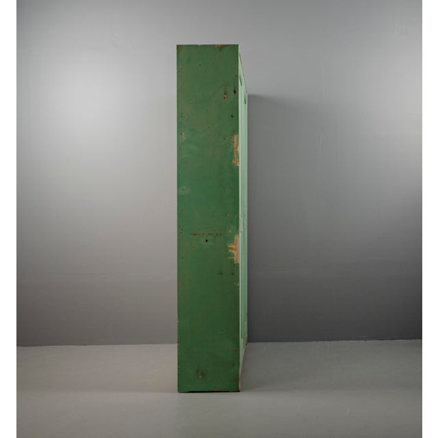 Vintage Cabinet in Green, 1950s For Sale - Image 9 of 18