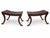 Mid century style Klismos benches. Benches are unique and in excellent condition condition. Made of alder, solid, finish...