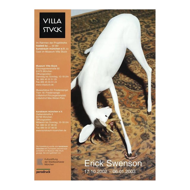 2002 Erick Swenson 'Untitled Detail (2001)' White,Brown Offset Lithograph For Sale