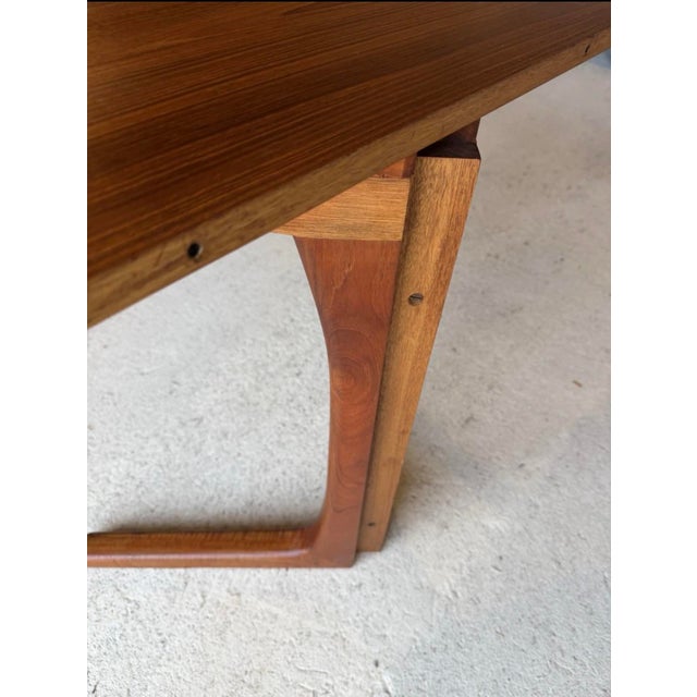 Double Extending Round Dining Table by Svend Aage Madsen, 1960s For Sale - Image 13 of 14