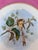 Late 19th Century Antique Late 1800s Old Paris Porcelain Cake Stand With Gilded Koi Fish Pedestal Base For Sale - Image 5 of 13