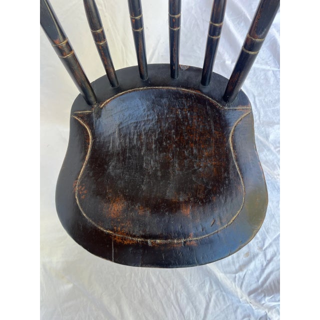 Late 19th Century Antique Windsor Chair For Sale - Image 6 of 12