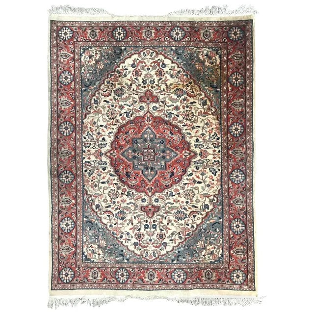 Textile Vintage Fine Pakistani Rug For Sale - Image 7 of 7