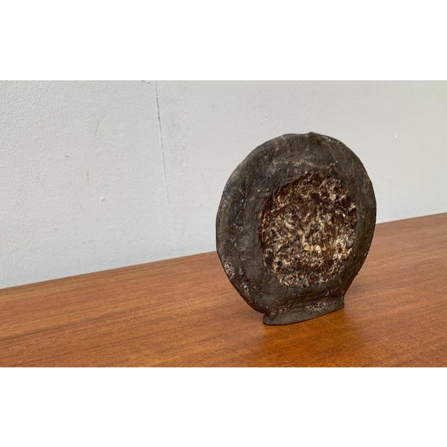 Ceramic Vintage German Studio Pottery Vase, 1984 For Sale - Image 7 of 18