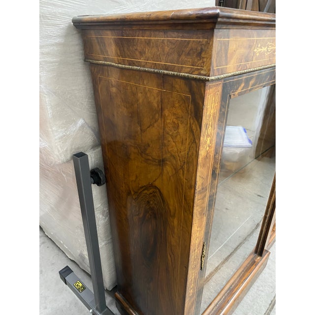 Pair of Antique Display Cabinets For Sale - Image 9 of 11