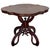 Late 19th Century Victorian Polished Oak Bent Wood Scrolling Salon Table by Thonet For Sale - Image 9 of 11