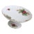 May Wine by Barrington Porcelain Pedestal Plate Compote Candy Dish Stand 5106b For Sale