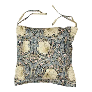 William Morris Pimpernel Blue Oxford Seat Pad
