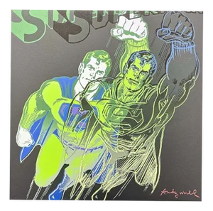 After Andy Warhol, Superman Light Green, 1980s, Print