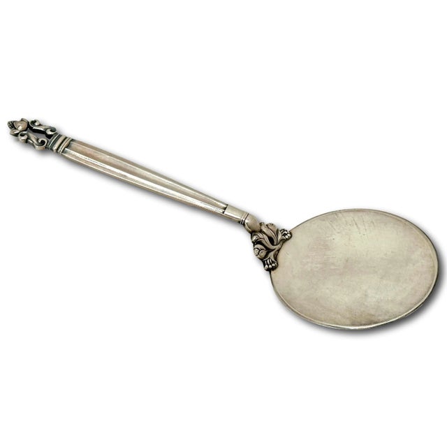 This is a Beautiful and Very Fine Quality Piece of Vintage Danish Sterling Silver. Circa Mid 20th Century. This LARGE Size...