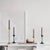 Steel with Brass Jazz Candleholders by Max Brüel for Karakter, Set of 4 For Sale - Image 12 of 16