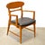 Brown Lane “Copenhagen” Set of 5 Walnut Dining Chairs For Sale - Image 8 of 16