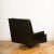1950s Black Leather Reclining Lounge Chair With Ottoman Designed by Milo Baughman for James Inc Articulate Seating For Sale - Image 5 of 8