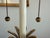 Pair Frederick Cooper Classic Modern Hollywood Regency Pineapple Polished Brass Table Lamps With Black Tole Shades For Sale - Image 13 of 18
