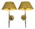 Vintage French Barley Twist Brass Wall Lights, 1970, Set of 2 For Sale