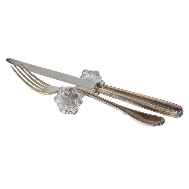 Italian Glass Cutlery Set, 1920s, Set of 6 For Sale - Image 6 of 9