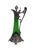 Victorian Antique Art Nouveau German WMF Green Glass Pewter Claret Pitcher Jug For Sale - Image 3 of 15