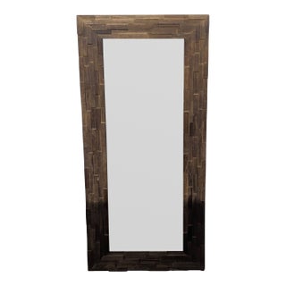 Wood Floor Mirror For Sale