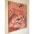 Vintage Signed Abstract Expressionist Pink & Coral Oil Painting For Sale - Image 14 of 14