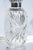 Stunning Edwardian Antique Cut Crystal Perfume Cologne Bottle Sterling Silver Lid Antique Luxury Home Vanity Dressing Table Décor For Sale - Image 10 of 16
