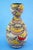 Measurements: height: 26 cm; diameter: 13 cm; weight: 0.977 kg important ceramic art vase, modeled and decorated entirely...