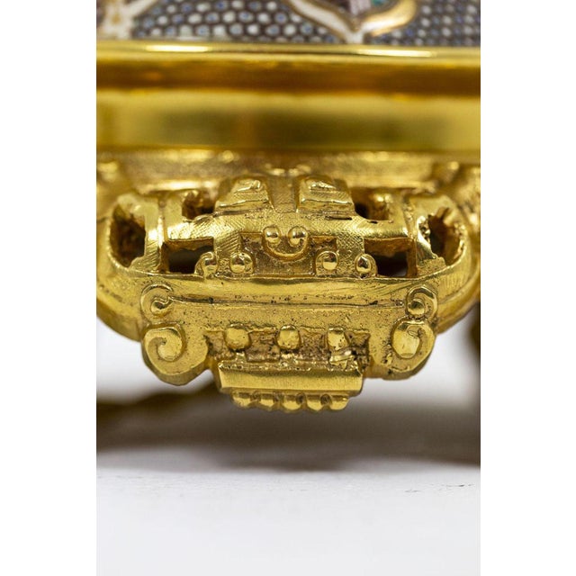 Satsuma Earthenware Lamps, Circa 1880, Set of 2 For Sale - Image 5 of 11