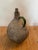 Glass French Vintage Wabi-Sabi Glass Wine Jug – Cement-Crusted With Original Bouchon For Sale - Image 7 of 8
