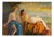 Antonio Feltrinelli, Nude Models, 1930s, Oil Painting on Canvas For Sale